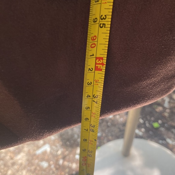 Mark New York Andrew Marc Chocolate Brown Suede Dress Pants Size S - Picture 6 of 7